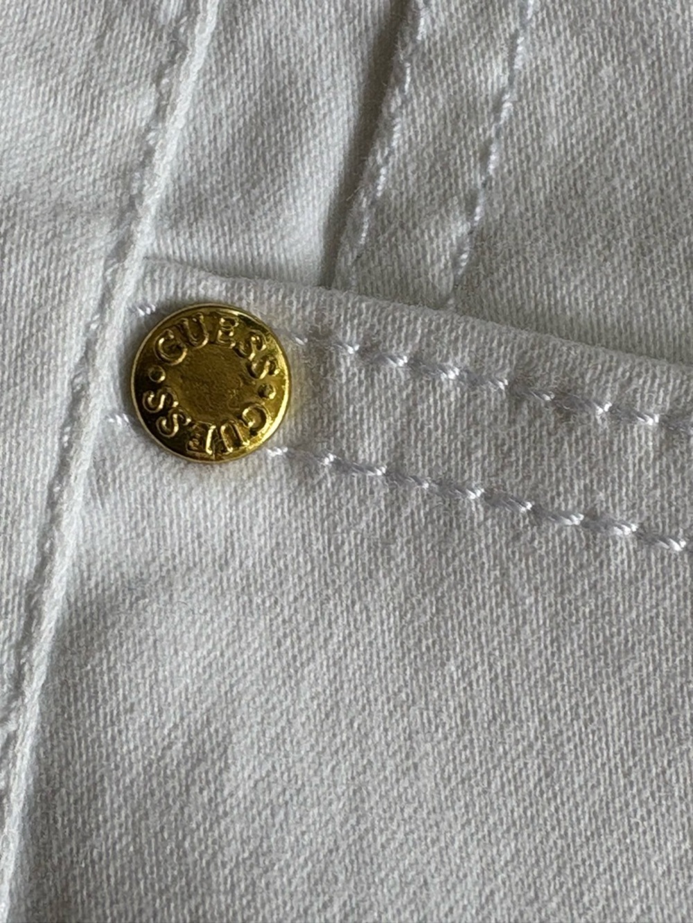 Guess White Skinny Jeans - Picture 4 of 7